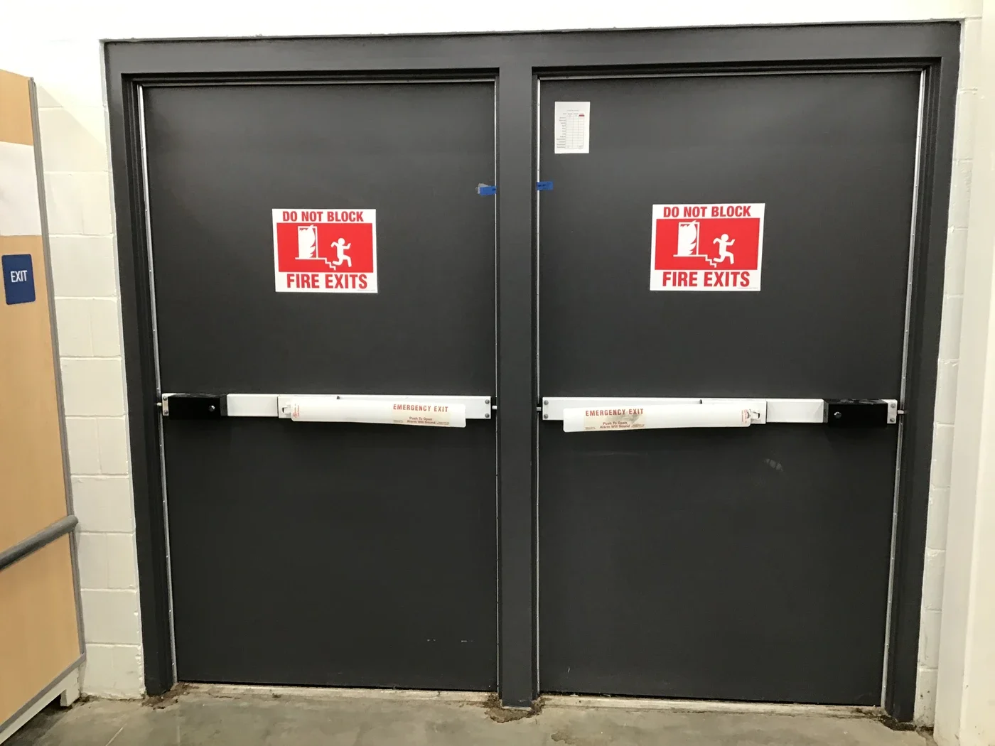 Fire-Rated Door Emergency Exit Doors