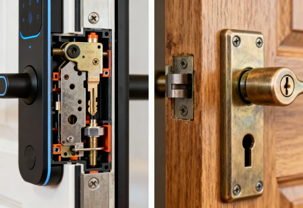 Smart Lock vs Traditional Deadbolt