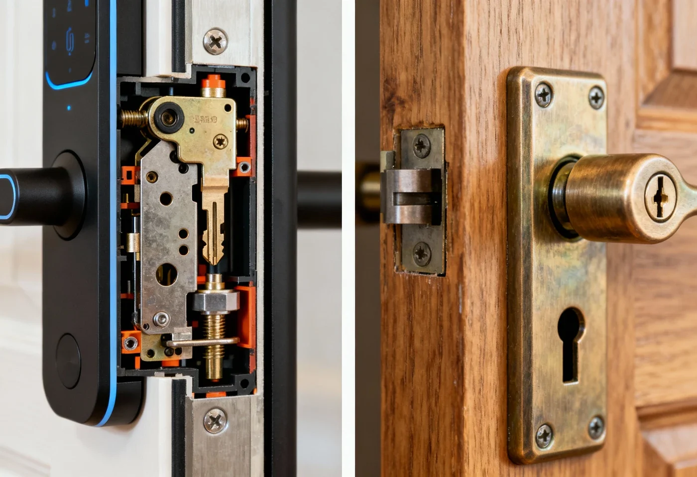 Smart Lock vs Traditional Deadbolt